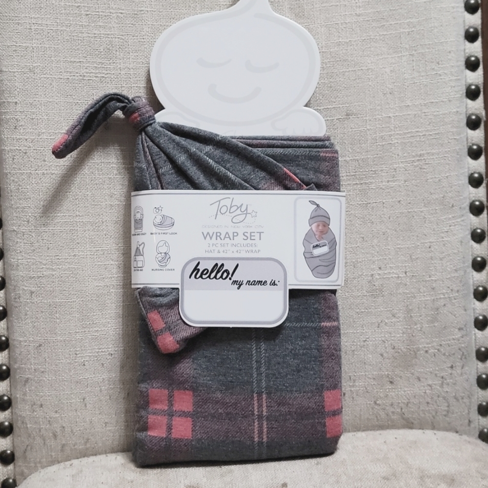 Newborn Wrap Set (swaddle) - 2pc set
